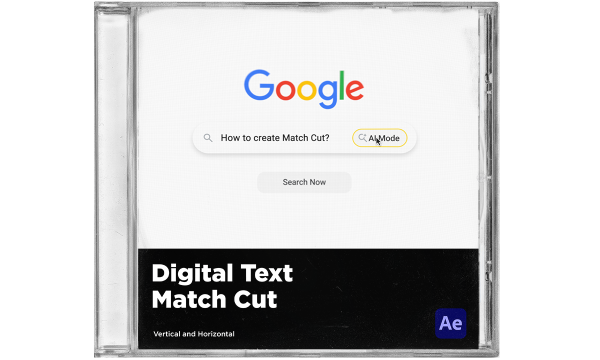 Digital Text Match Cut