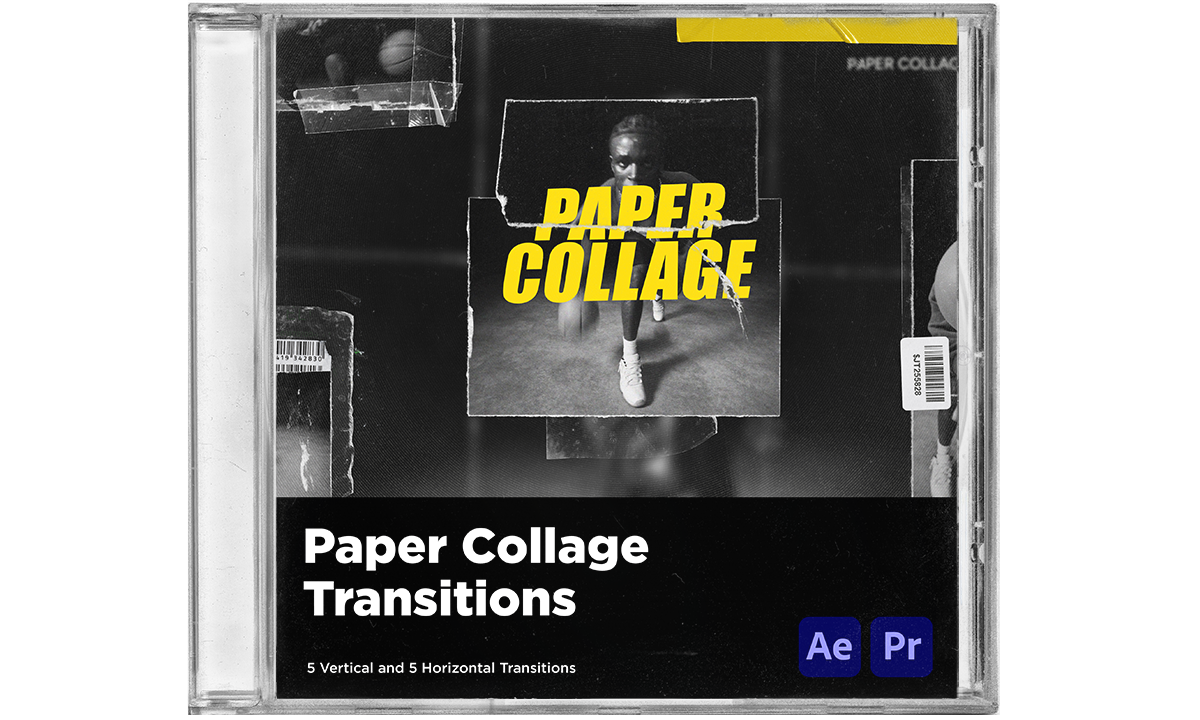 Paper Collage Transitions