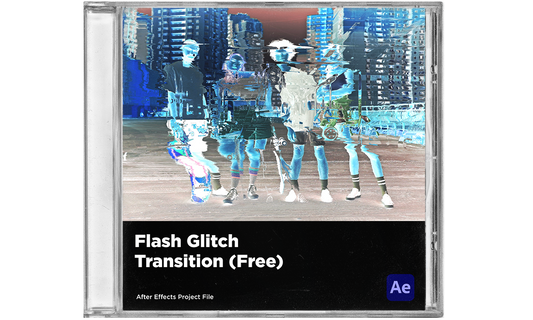 Flash Glitch Transition (Free Project File)