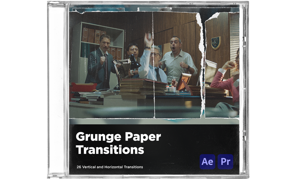 Grunge Paper Transitions