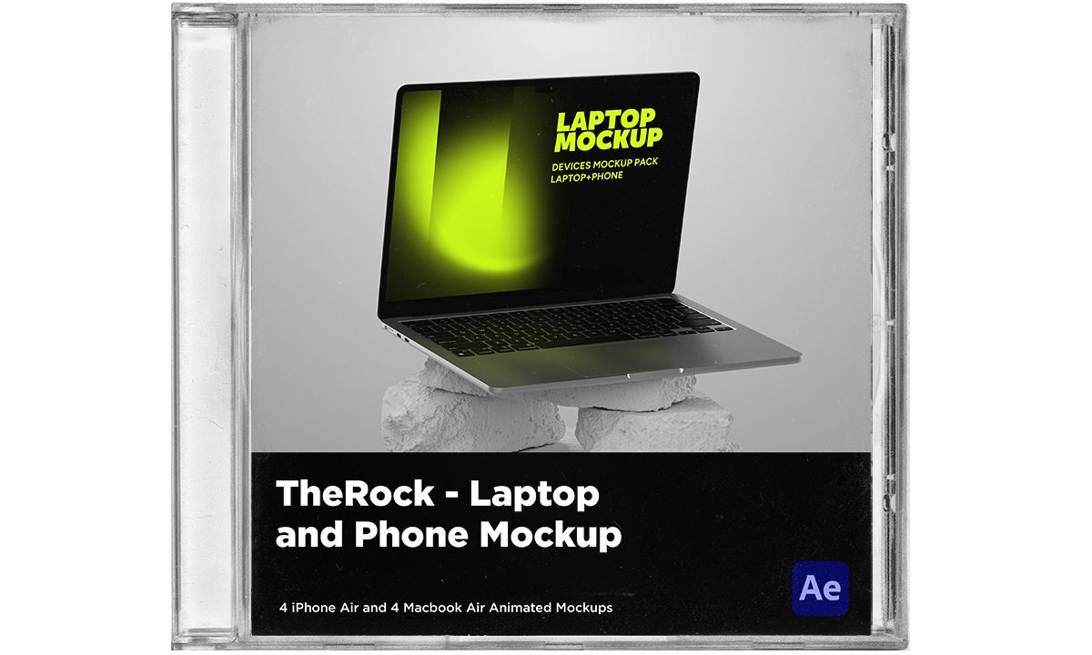 TheRock - Laptop and Phone Mockup