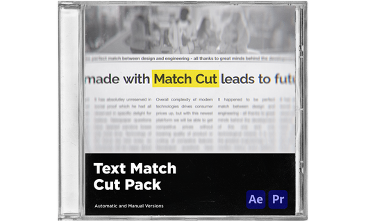 Text Match Cut Pack