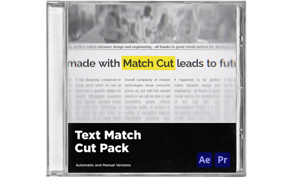 Text Match Cut Pack – Danzo Motion